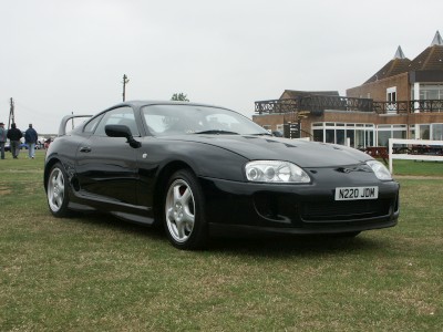 Toyota Supra Black : click to zoom picture.